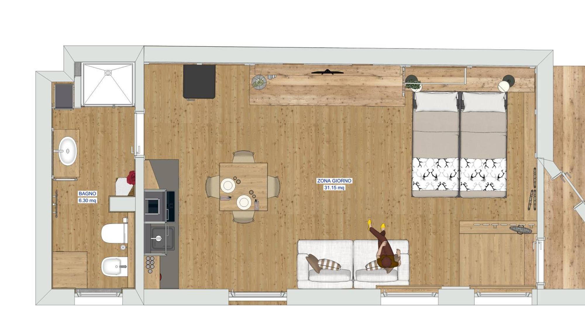 Cesa Dele Angele Apartment *